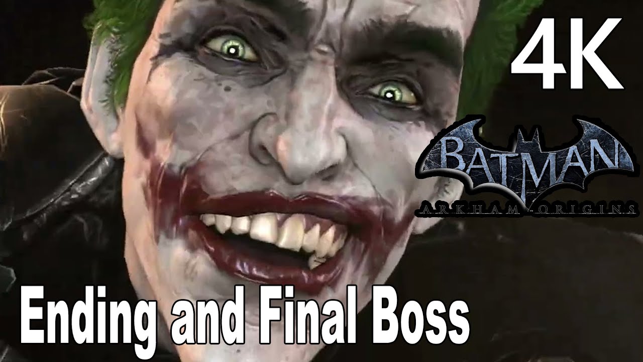 Batman Arkham Origins Ending and Final Boss Fight + After Credits Scene 4K