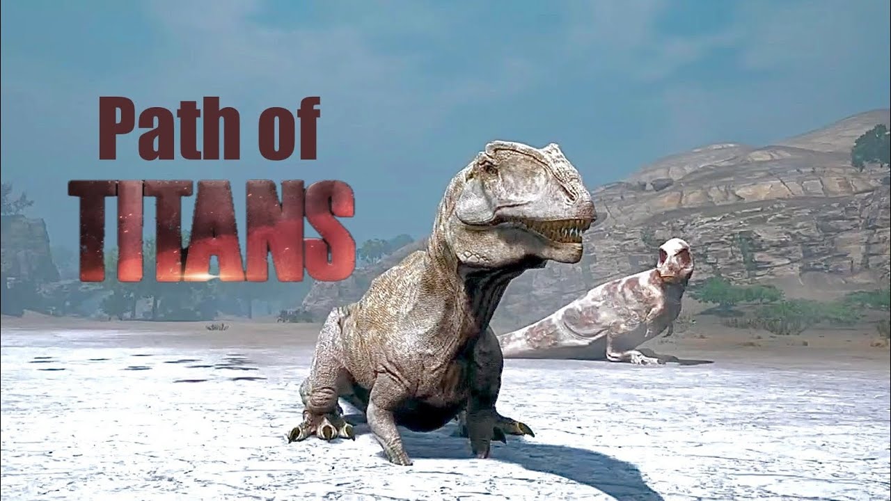 How to play Carcharodontosaurus vs Rex - Path of Titans PvP tutorial