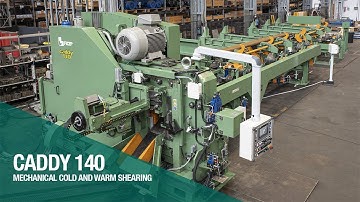 The Mechanical Bars Shear CADDY 140 guarantees exceptional efficiency and versatility | FICEP FACTS