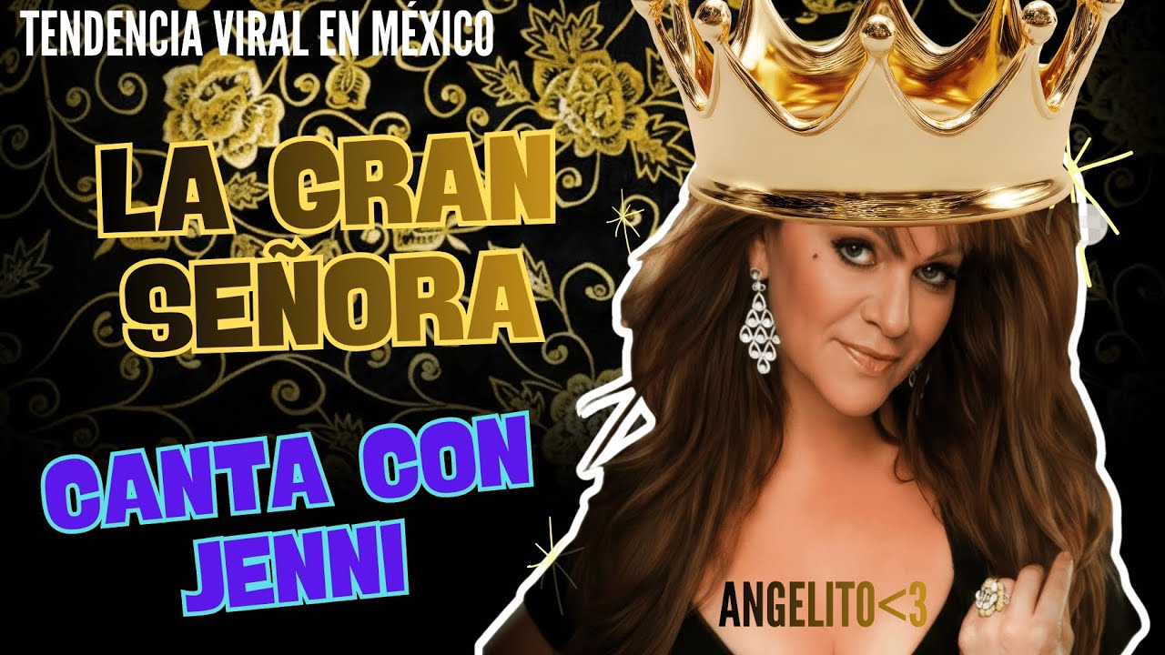 La Gran Señora Canta con - Jenny Rivera⚡👑