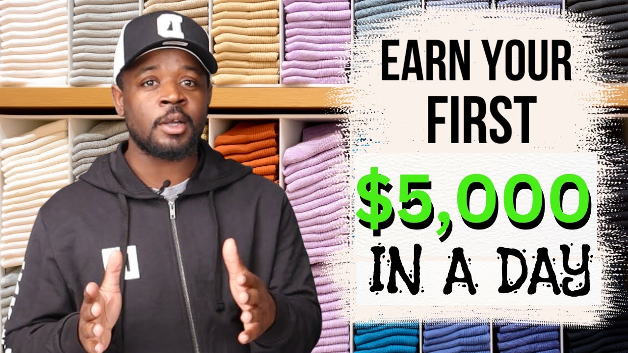 How to Make Your First $5,000 In A Day - YouTube