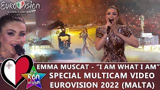 Emma Muscat - "I Am What I Am" - Special Multicam video - Eurovision Song Contest 2022 (🇲🇹Malta)