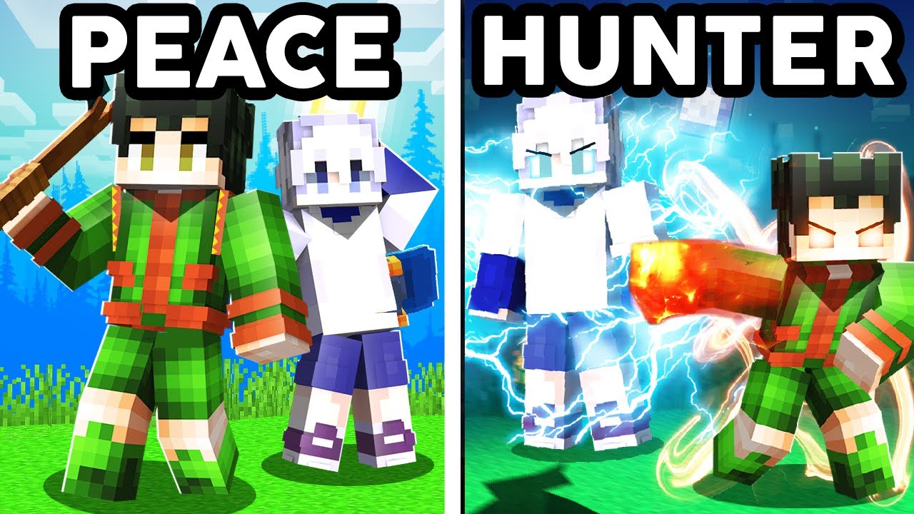 I Made 200 Players Simulate a HUNTERxHUNTER Civilization in Minecraft...