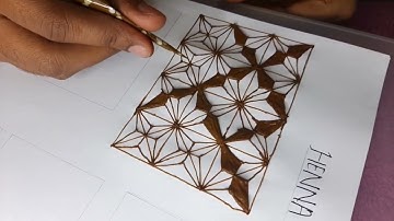 #mehndi #henna #checksmehndidesign HOW TO : MAKE DIFFERENT TYPES OF GRIDS | NETTING PATTERNS