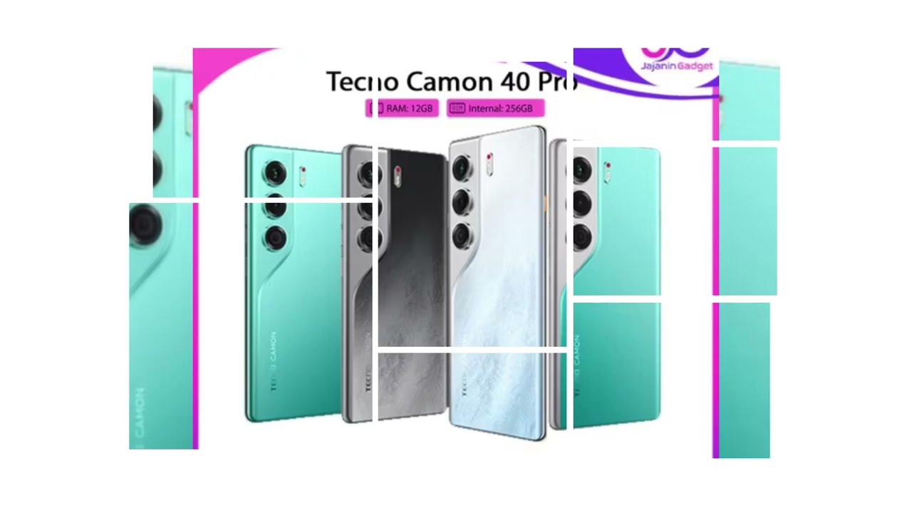 Unboxing dan rieview HP tecno kamon 40 pro 5G