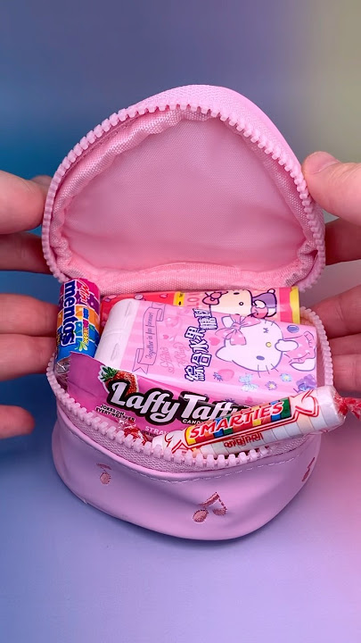 Hello kitty candy jelly gummy chocolate asmr food mukbang