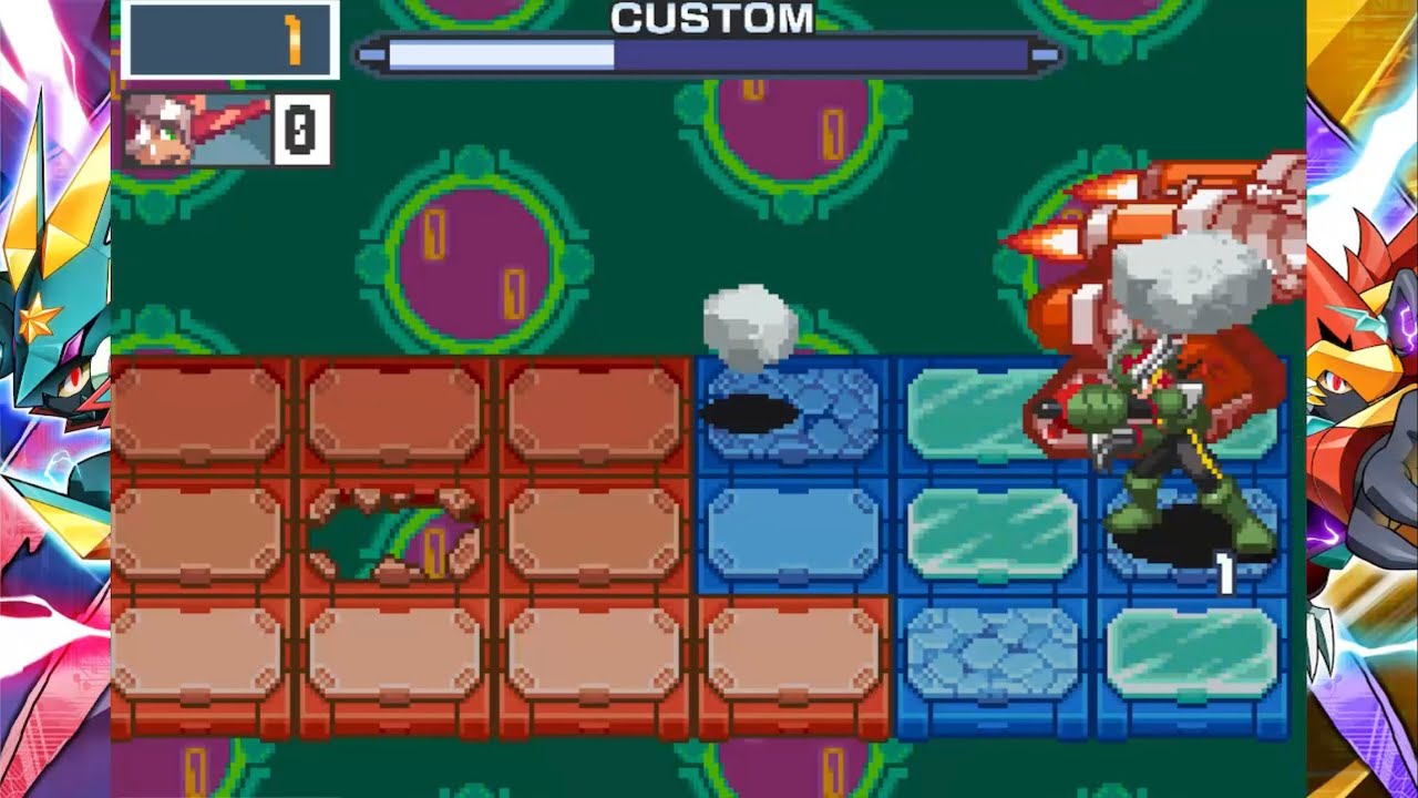 The consequences of missing with EraseMan in MMBN6 PVP…