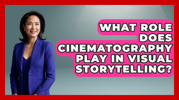 What Role Does Cinematography Play in Visual Storytelling? | Image Review Studio News