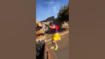 Happiest Garbage Collector #shorts