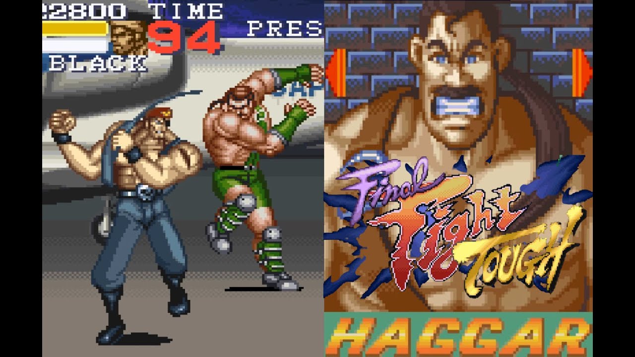 ファイナルファイト タフ 最高難易度 オート2Pモード ハガー ノーミス