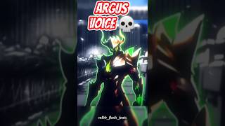 Argus Ultimate Voice Line In Different Languages  Last One Is Epic   Mlbb Shorts