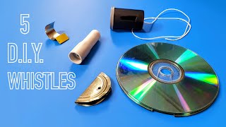 How to make simple DIY whistles