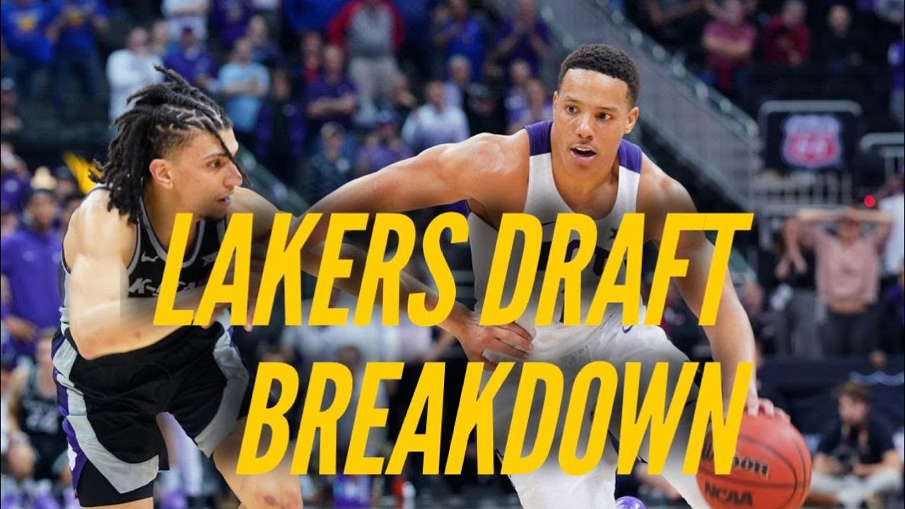 Breaking Down The Nba Draft For The Lakers Youtube