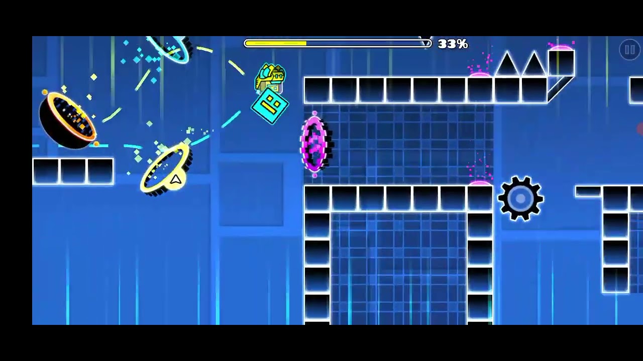 Segundo avance de mi nuevo nivel en geometry dash - YouTube