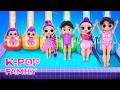 Família Caçadores de Demônios do K-Pop em Férias! Ideias DIY para Bonecas