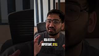 DSA is dead #ai #software #dsa