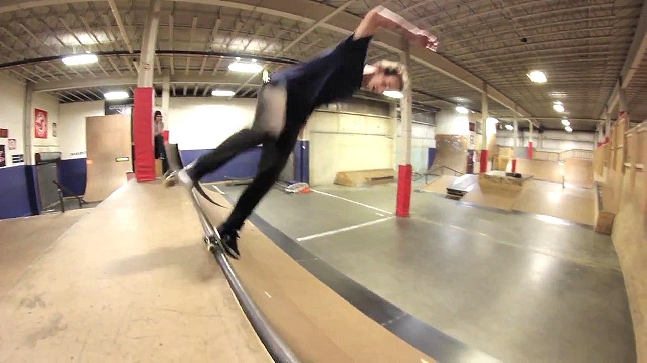 AIN trick tip - Corey Goonan - back blunt on tranny
