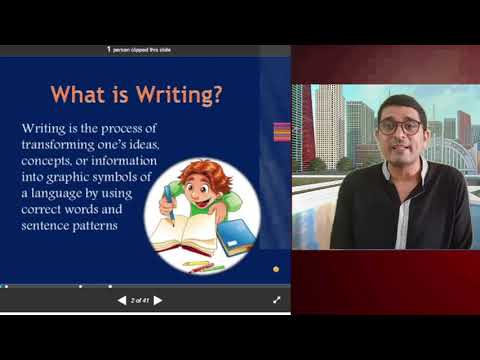 What is Writing? What is Writing Skill