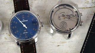 The Watch That Chimes Every Hour | MeisterSinger Bell Hora Blue & Gold