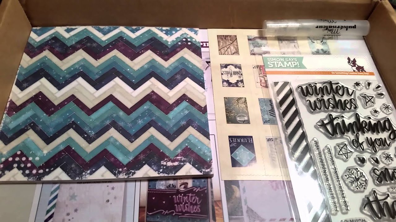 Sheena Joy - Simon Says Stamp January 2015 Card Kit