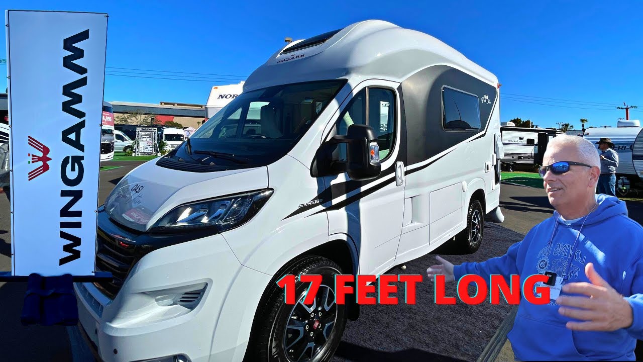 17' COMPACT CAMPER WINGAMM OASI 540 USA Micro Camper - YouTube