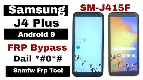 Samsung J4 Plus (J415F) frp bypass with a free tool | Samsung J4+ google bypass