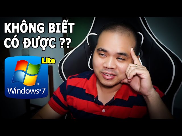 Thử Làm Bản Win 7 Lite - Youtube