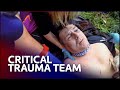Emergency Helicopter Races to Save Motorcyclist with Deadly Brain Hemorrhage