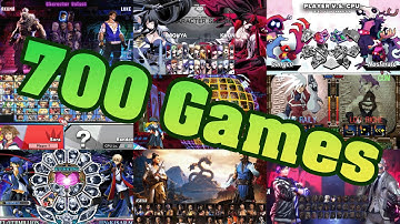 11 Hours of Fighting Game Character Select EXTEND | Compilation