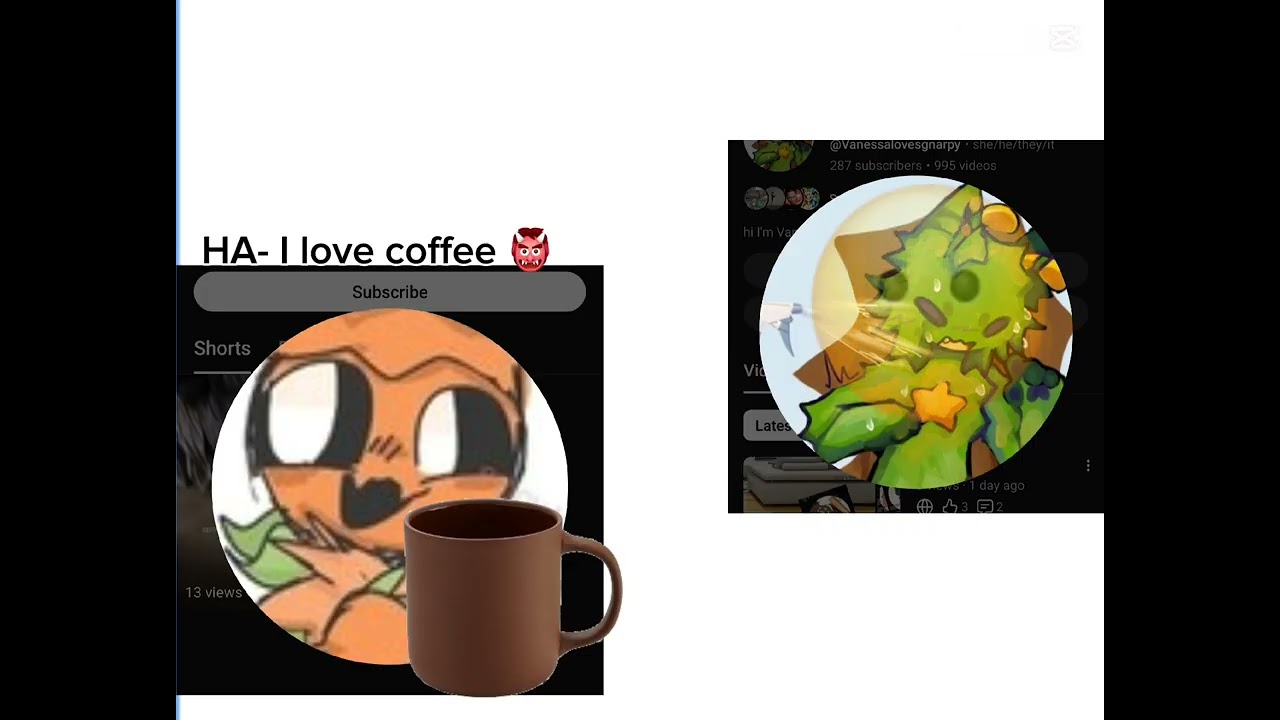 She told me she drinks coffee so I thought it fits