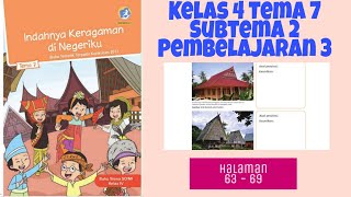 Kelas 4 Tema 7 Subtema 2 Pembelajaran 3 Halaman 63,64,65,66,67,68 dan 69