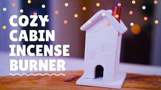 This Cozy Cabin Incense Burner is the Cutest Winter Diy We’ve Seen