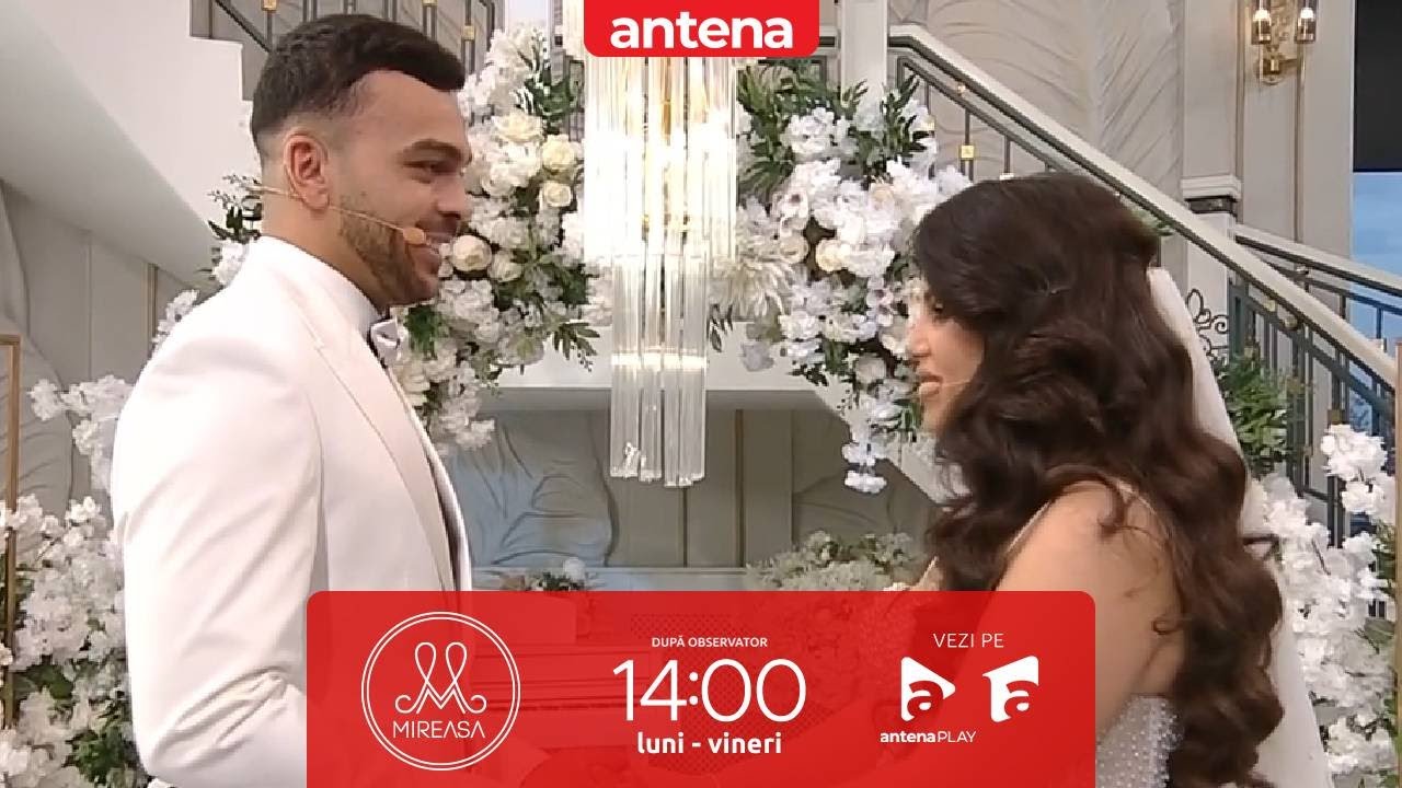 Cristi și Daiana s-au căsătorit civil în cadrul emisiunii Mireasa