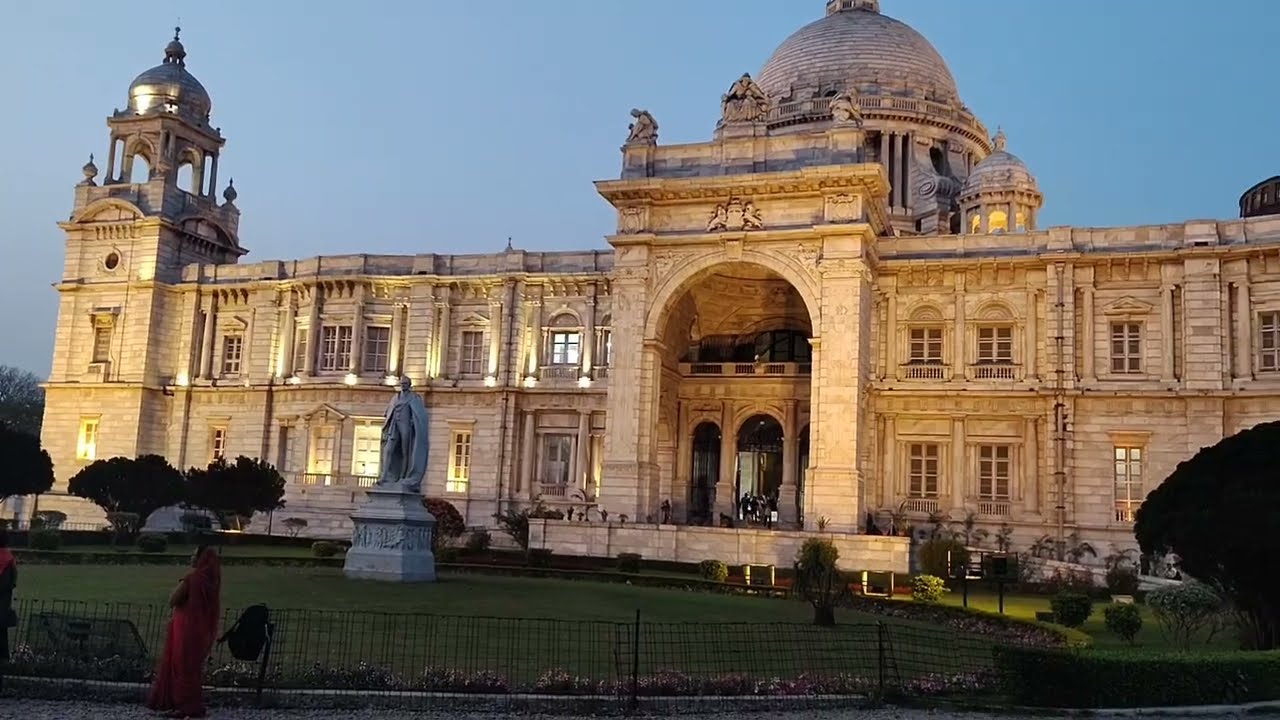 Victoria memorial Kolkata # night view # west bengal 💯🤩