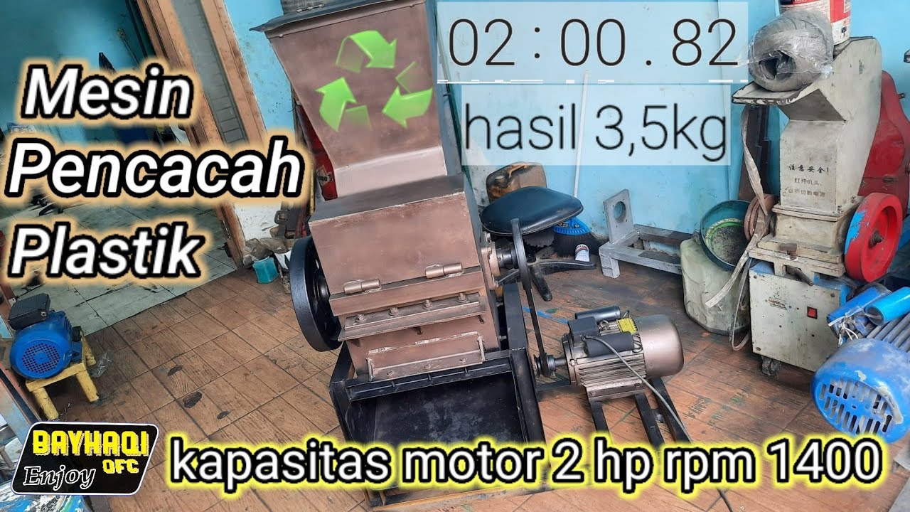 mesin rajang plastik