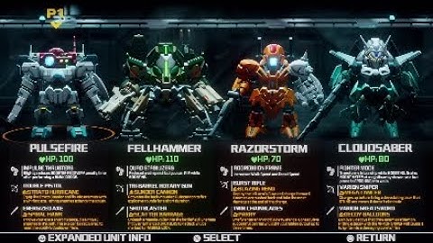 Dreams PS4 - Advanced Assault Character Select Screen | Version 1