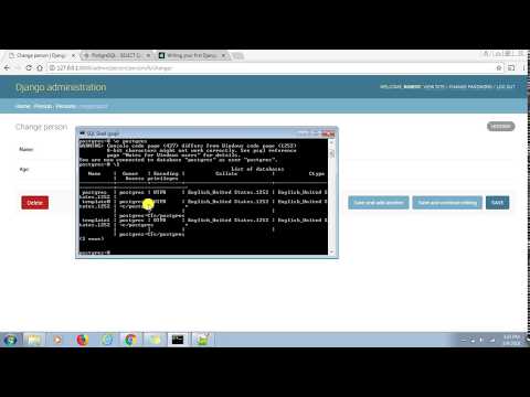 Adding Django Model Data to a PostgreSQL Database