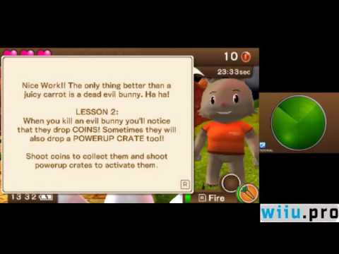 Blast u0027Em Bunnies: первый запуск (3DS)