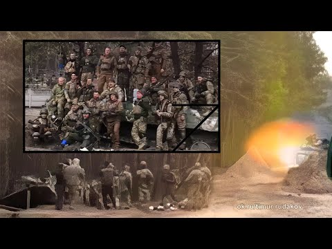 Выстрел танка в упор в бойцов ВСУ (полная версия)