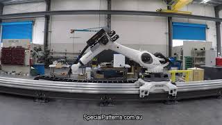 KUKA Robot Caterpillar! (aka 7 axis synchronization)