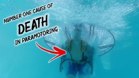 Real World Paramotor Flotation Testing | Why you Should Always Fly with Flotation