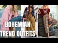 Chic bohemian trend outfit ideas how to wear boho outfit in spring summer