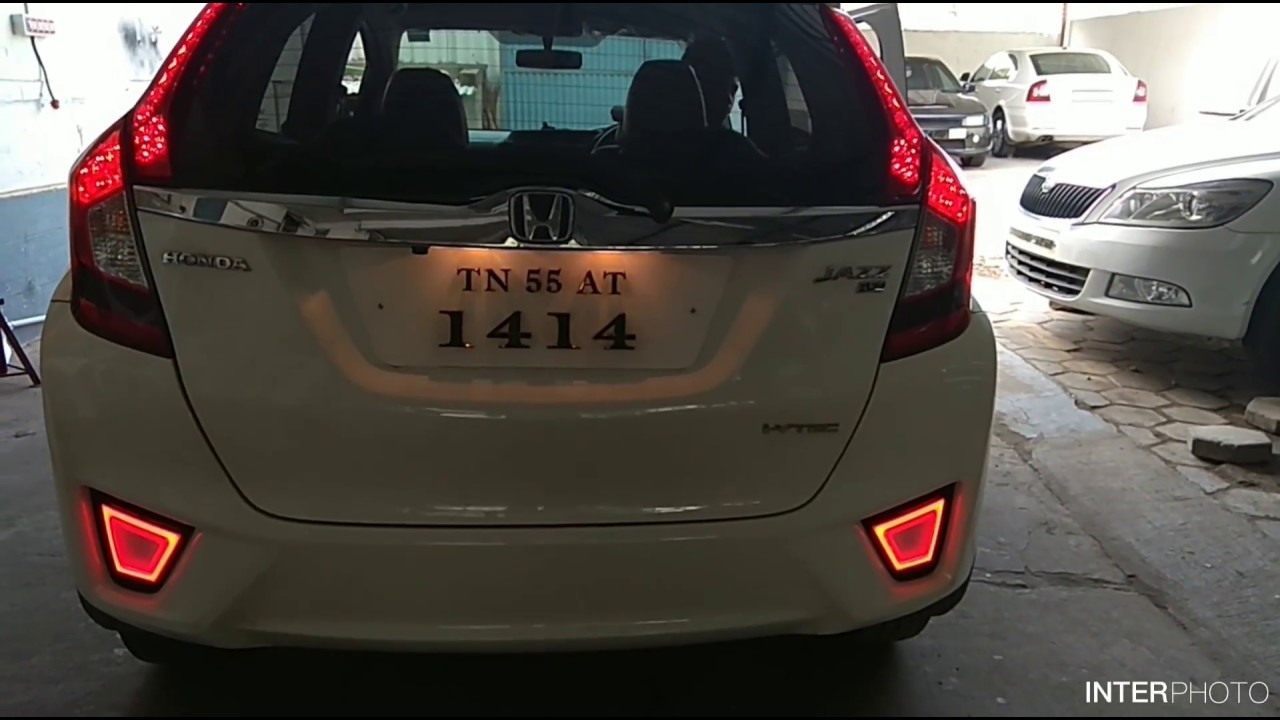 HONDA JAZZ Jazz pillar light rear reflector light Rm car decors