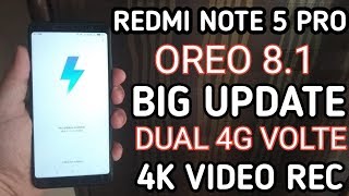 Redmi Note 5 Pro Oreo 8.1 With MIUI 9.5 Big Update | Dual Volte & 4K Video Recording