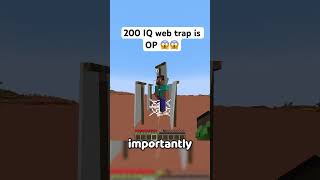 This TRAP is actually GENIUS 🧐😭 #minecraft #gaming #fyp