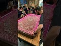 SATISFYING Rug & Epoxy Resin Table Build! 🌊