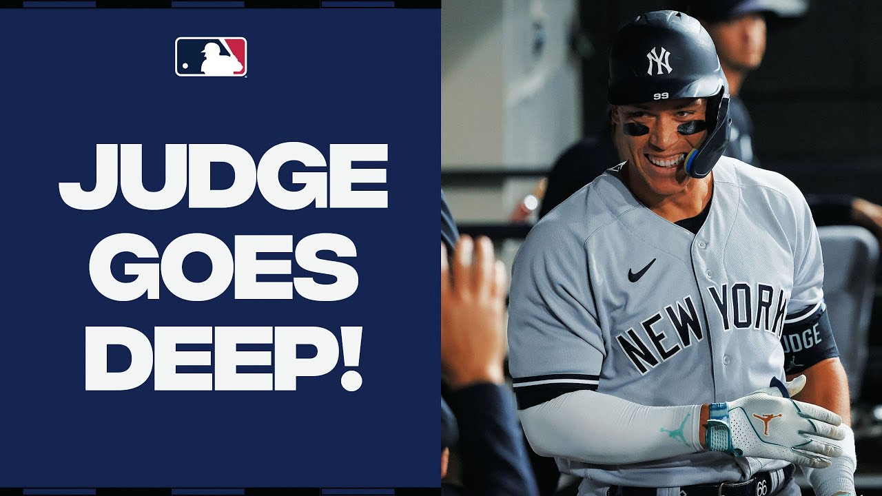 Aaron Judge blasts his 21st homer of the season!