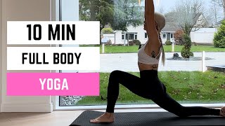 10 Minute - Full Body Yoga Daily Stretch Suitable For Beginners Flow To Feel Good