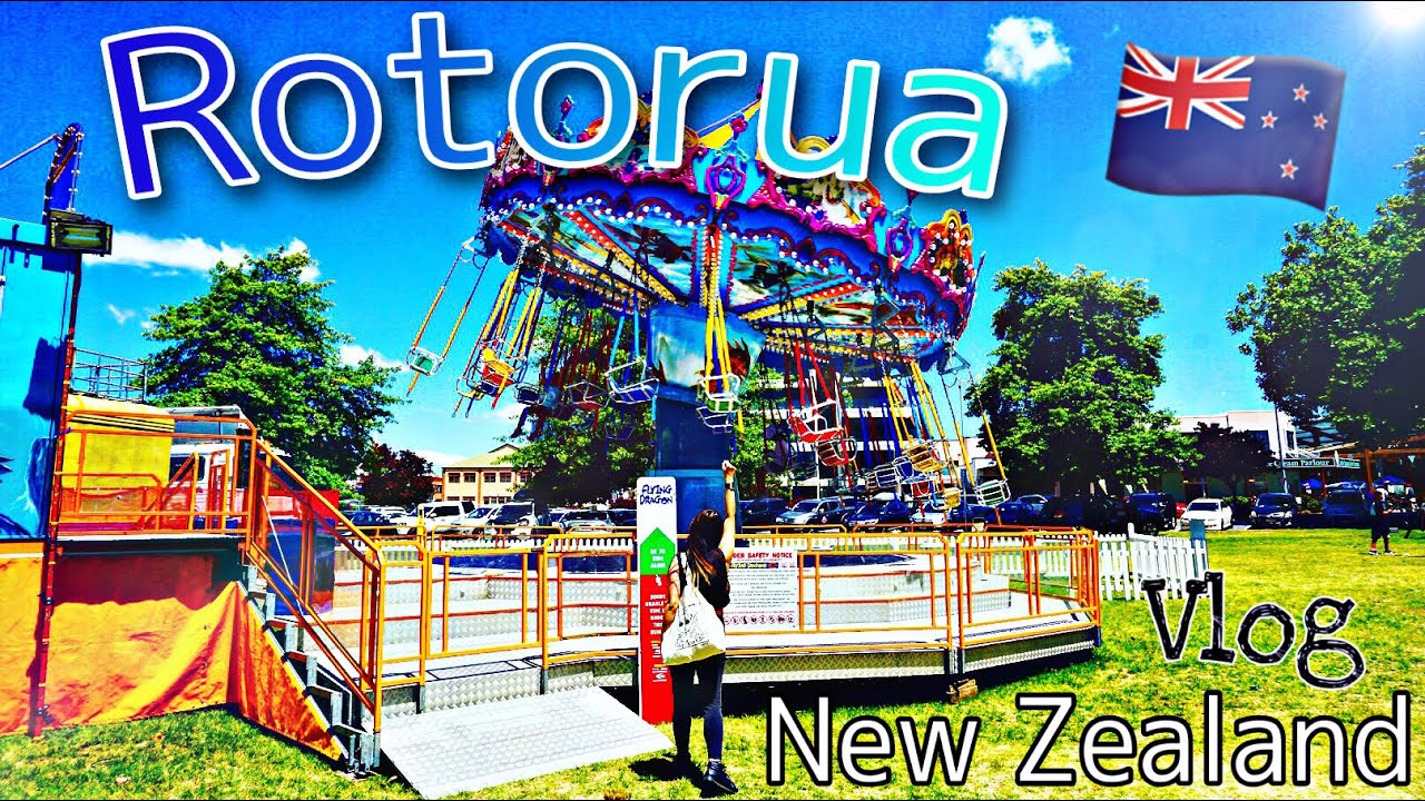 ニュージーランド ロトルアで遊園地に行ったらヘトヘトになった 笑 Rotorua New Zealand Vlog Youtube