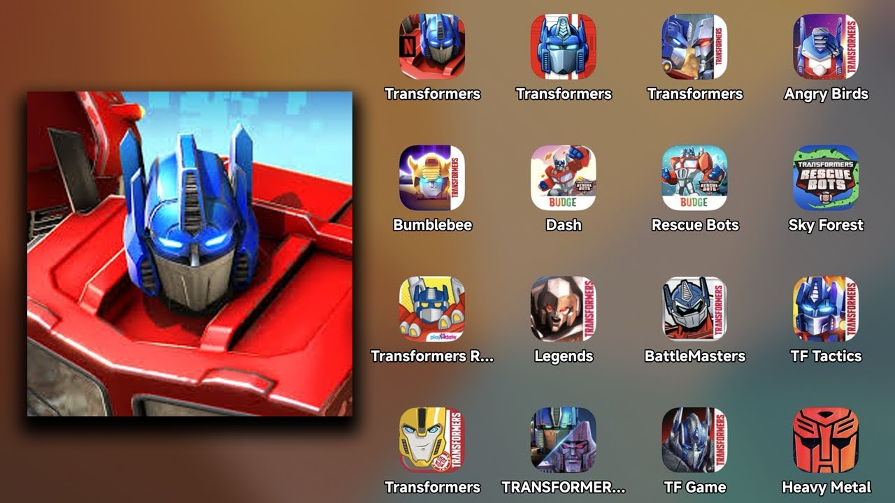 TRANSFORMERS Forged to Fight by NETFLIX - New,Latest Update APK - Android Gameplay Review